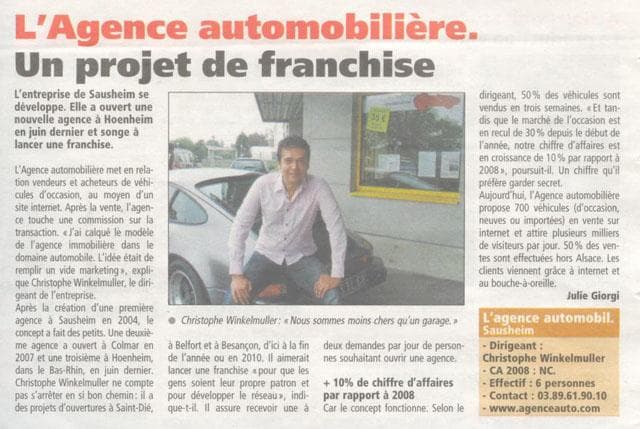 Ouverture à la franchise