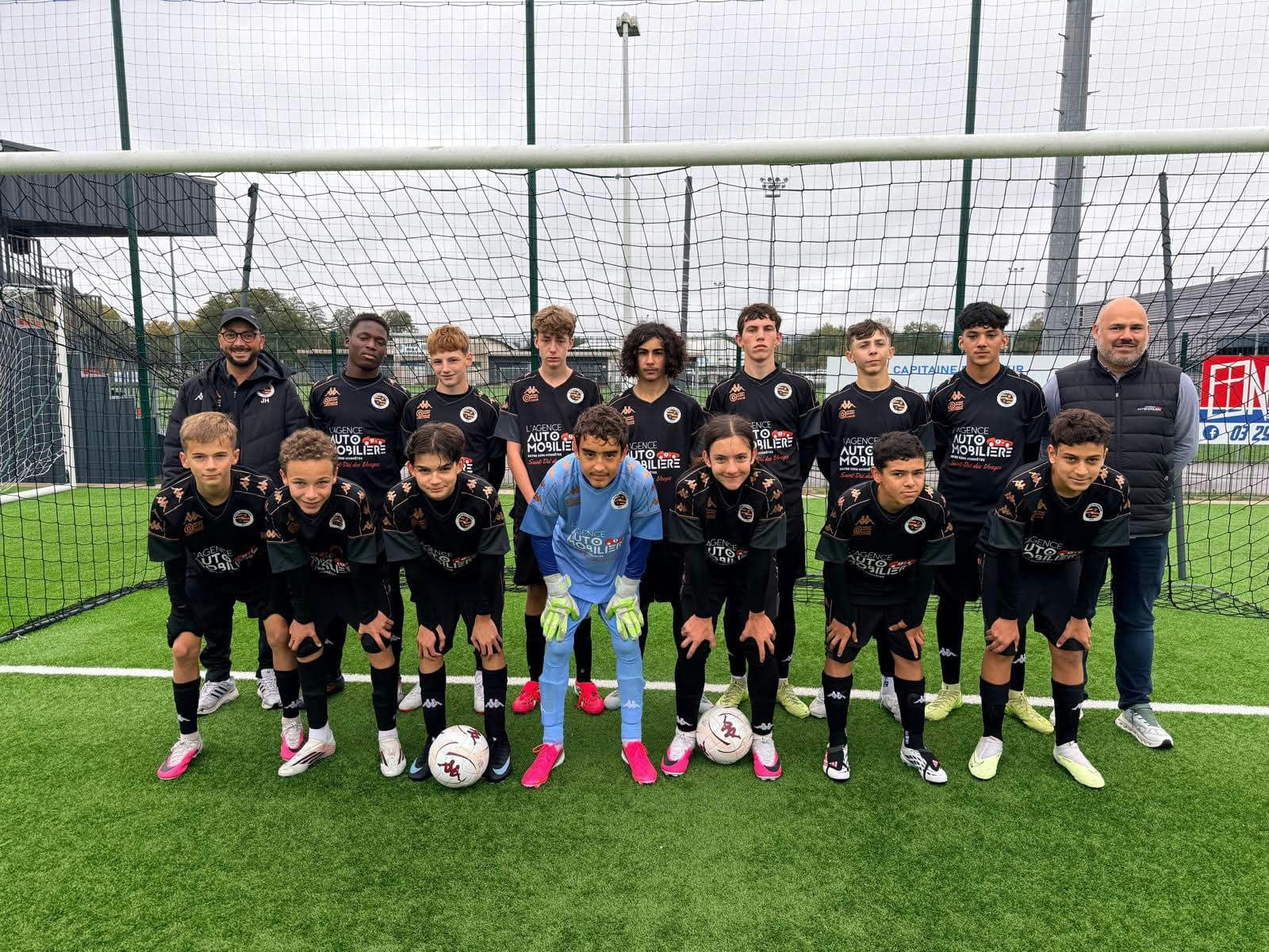 Equipe U15 R2 SRDK sponsor L'Agence Automobilière