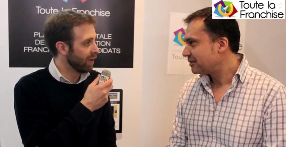 Interview de Christophe Winkelmuller lors du Salon de la Franchise à Paris