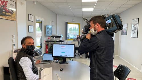 Nous étions sur le 20h de France 2 et France 3
