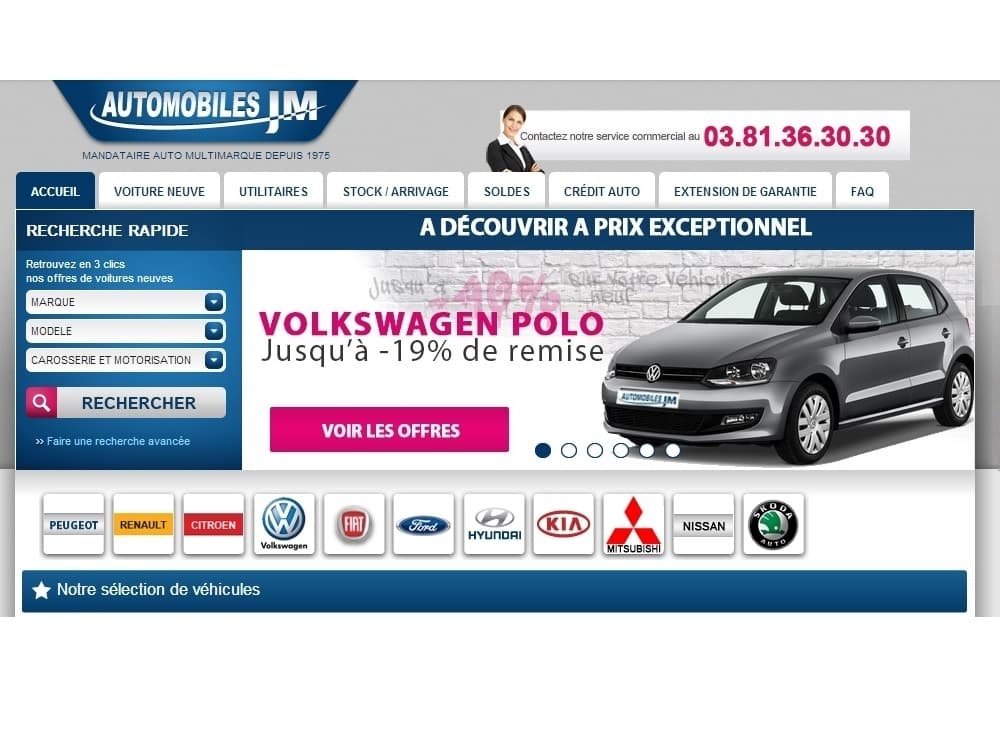 Partenariat avec Automobiles JM