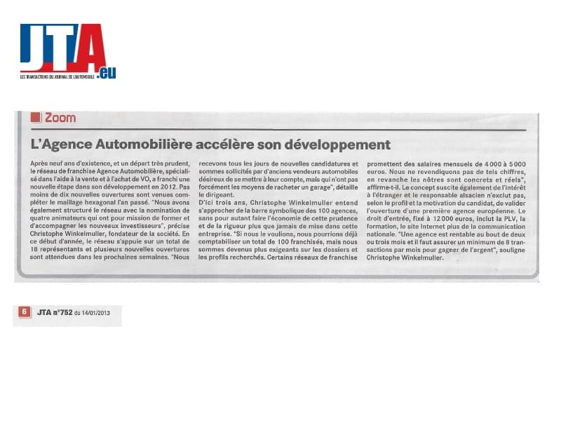 article dans le JTA