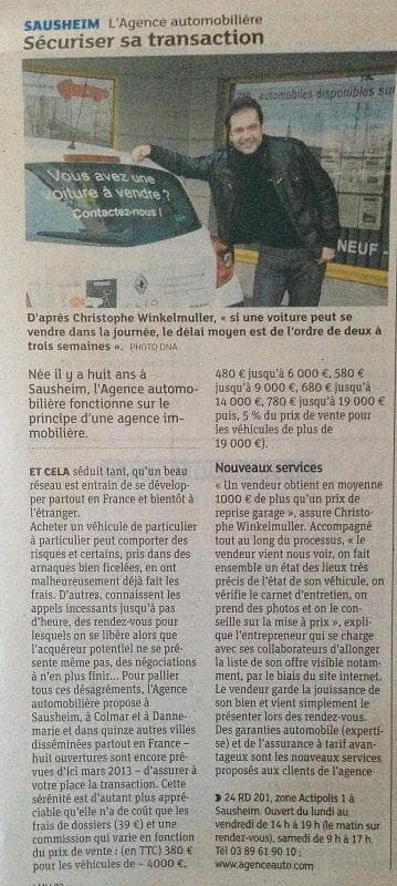 article DNA du 30 décembre 2012