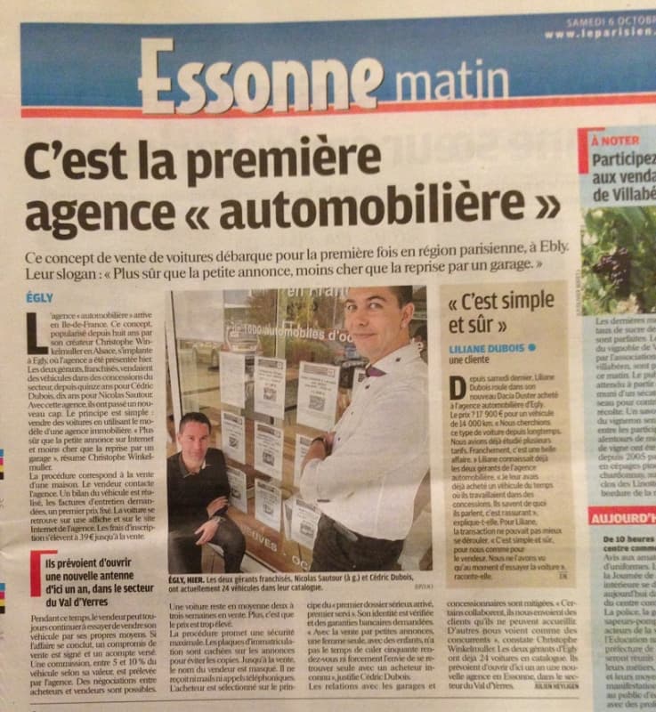 Article le Parisien