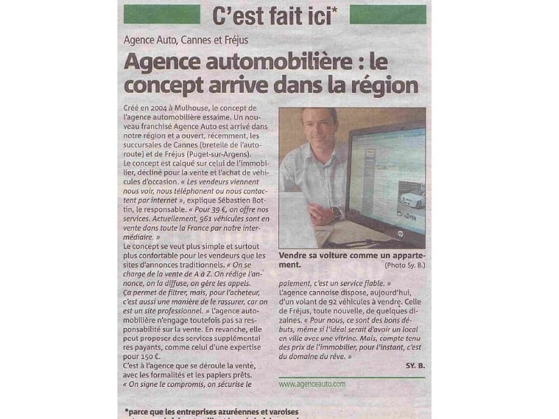 article journal Nice Matin