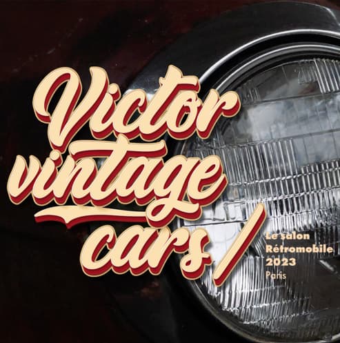 VICTOR VINTAGE CARS #1 - SALON RETROMOBILE 2023