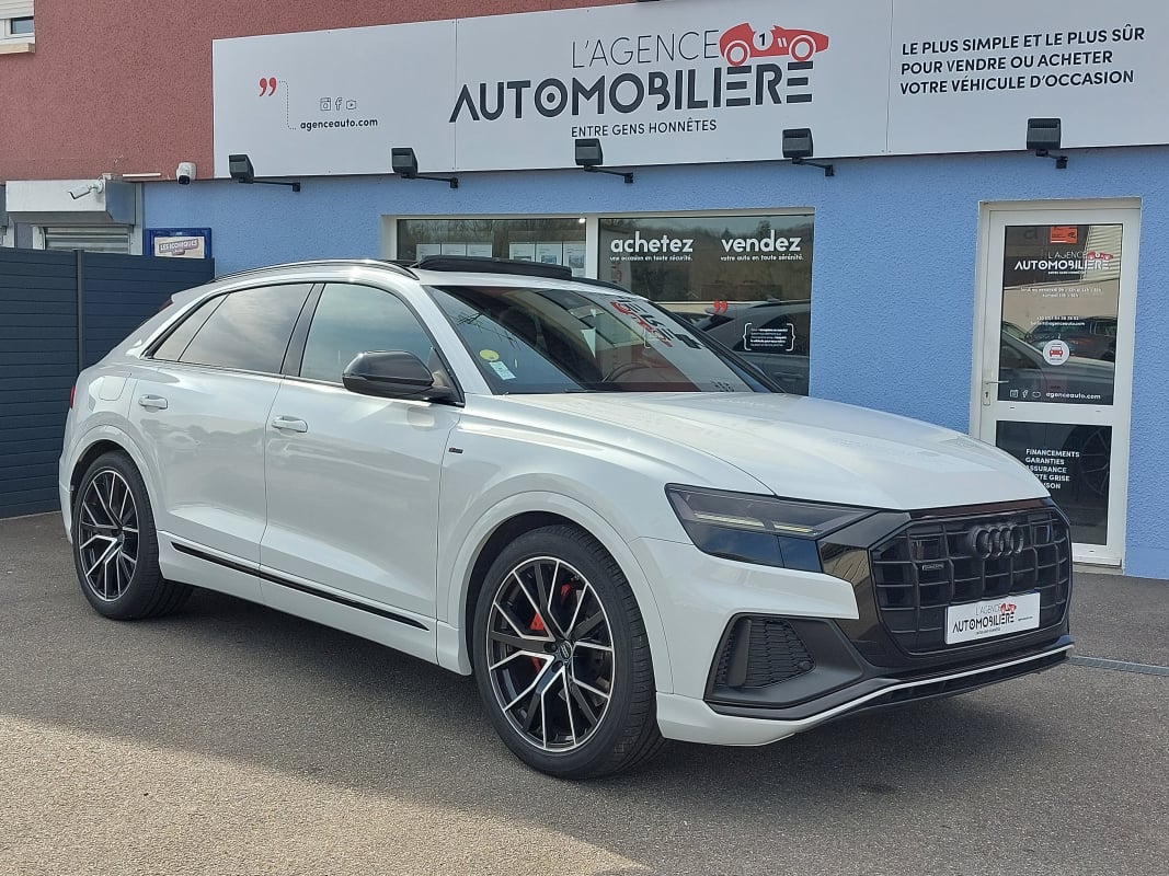 Audi Q8 50 TDI 286 S Line Quattro Tiptronic 8 française — 1