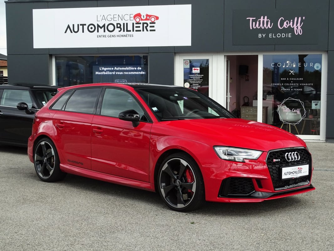 Audi RS3 Phase II SPORTBACK 2.5 TFSI 400 ch QUATTRO FULL - Gar AUDI 07/2024 - — 1