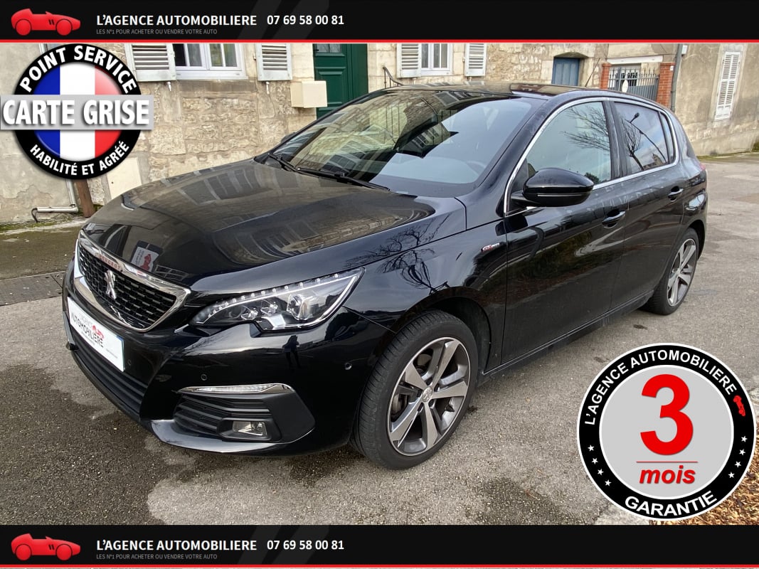 Peugeot 308 1.2 PURETECH GT-LINE 130CV CH GAR 3 MOIS — 1