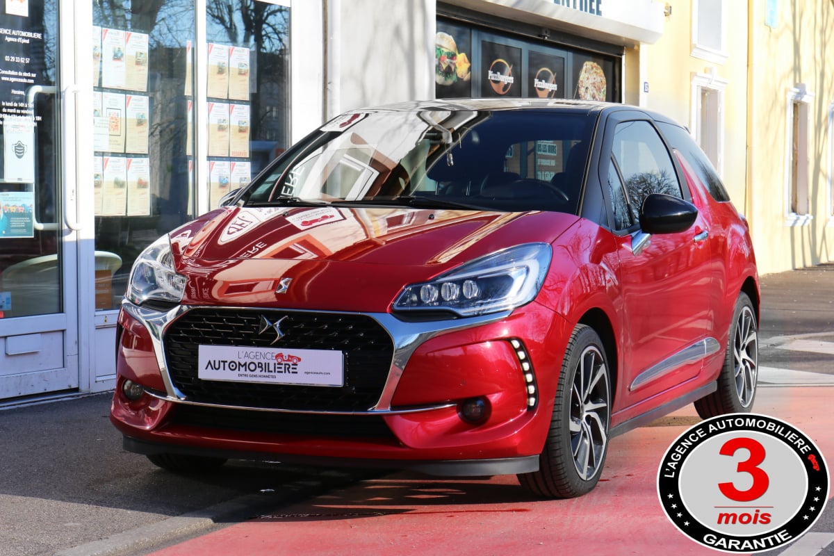 DS DS 3 1.6 BlueHDi 120ch Sport Chic BVM6 (GPS, CarPlay...) — 1