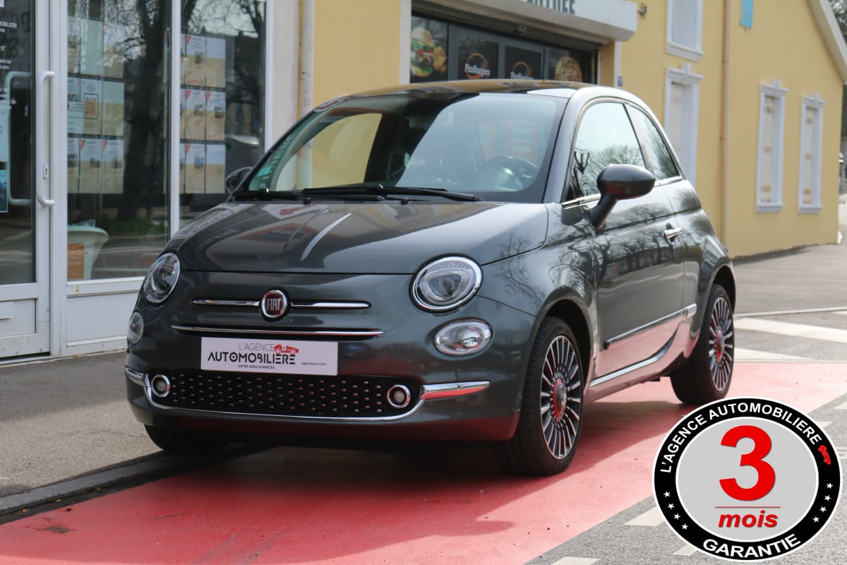 Fiat 500 Ph3 1.2 MPi 69 ch Lounge (Toit panoramique, CarPlay...) — 1