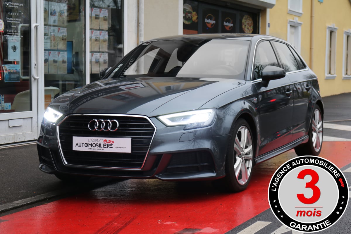 Audi A3 Sportback Facelift 2.0 TDI 150 ch S Line Plus BVM6 (Origine FR, Cligno. Dynamiques, GPS...) — 1