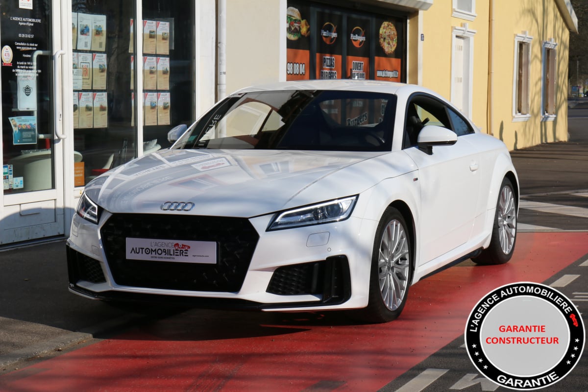 Audi TT 40 TFSI 197 S Line S-tronic 7 (Virtual, Aileron AR, Camera, Feux auto...) — 1