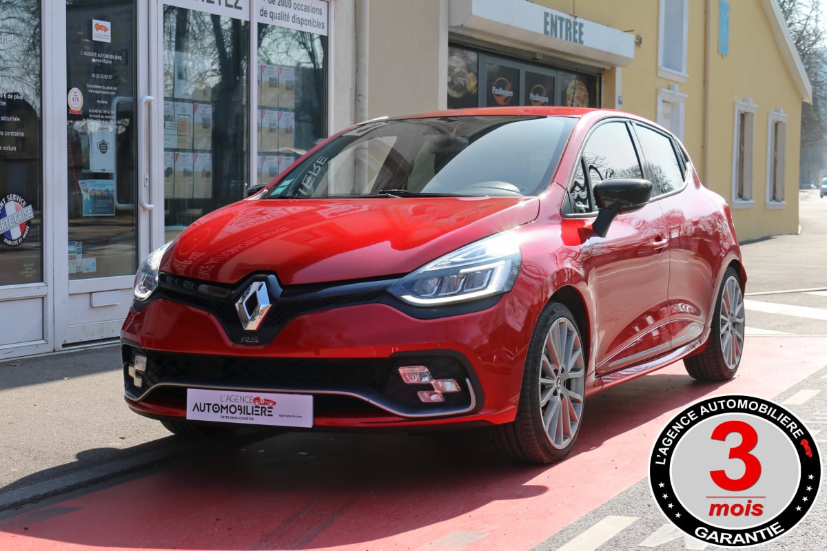 Renault Clio IV RS Ph 2 1.6 T 200 ch EDC6 (Caméra de recul, RS drive,...) — 1