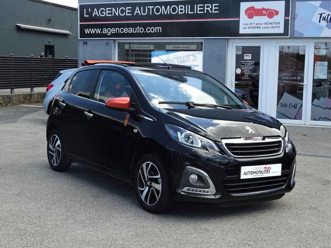 Peugeot 108 TOP 1.0 VTi 72 ch ROLAND GARROS 5P — 1