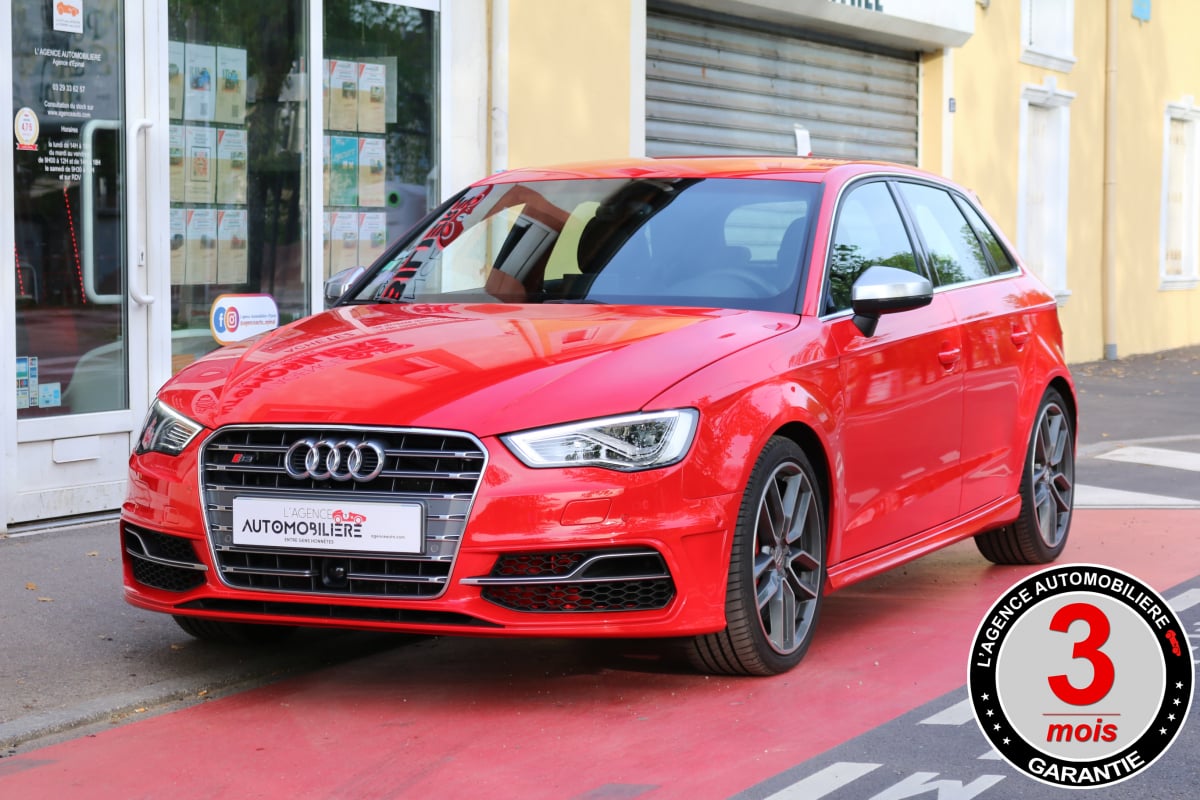 Audi S3 Sportback 2.0 TSI 300 Quattro S-Tronic 6 (ACC, Méplat,...) — 1