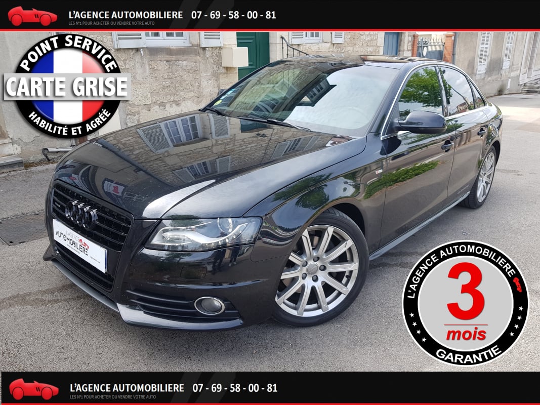 Audi A4 Série 3 Quattro (8K2) 3.0 TDi DPF V6 24V Tiptronic7 239 cv Boîte autoGAR 3 MOIS — 1