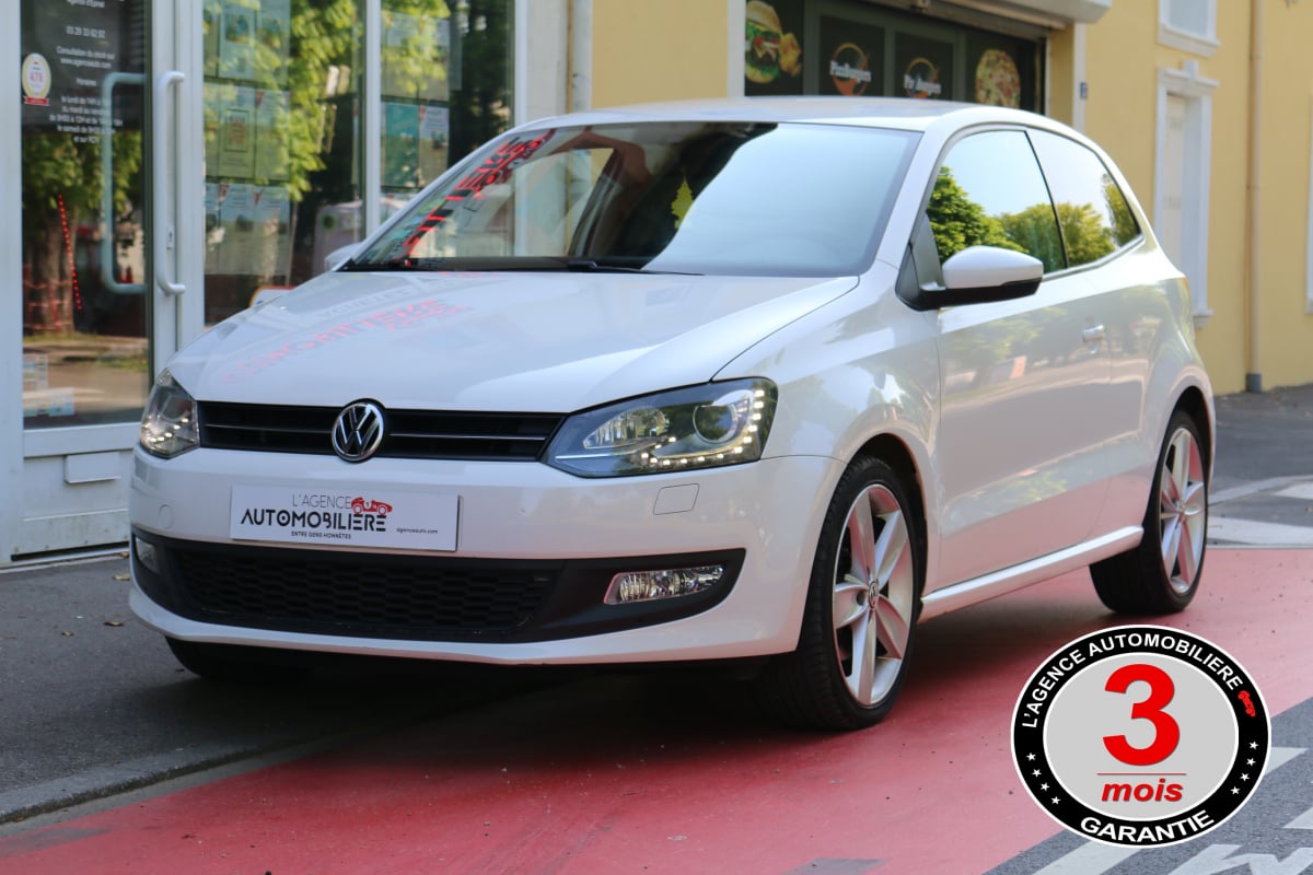 Volkswagen Polo V 1.6 TDI 105 SPORTLINE (3 Portes, Radar de recul, Bluetooth,...) — 1