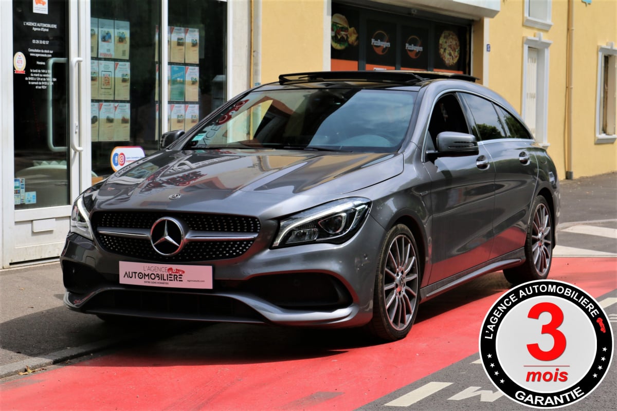 Mercedes-Benz Classe CLA Shooting Brake Ph2 200 d 136 Edition Starlight AMG 7G-DCT (TO,Dect. Angles Morts, Coffre Elec...) — 1