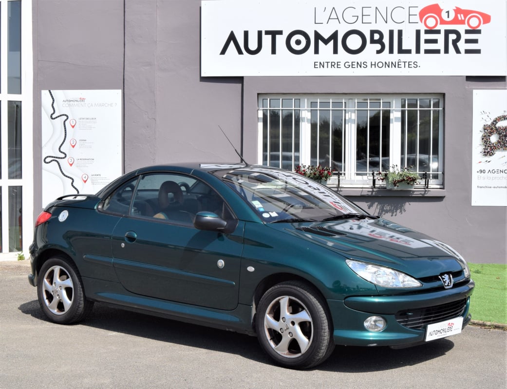 Peugeot 206 CC 1.6L-110 CV-ROLAND GARROS — 1