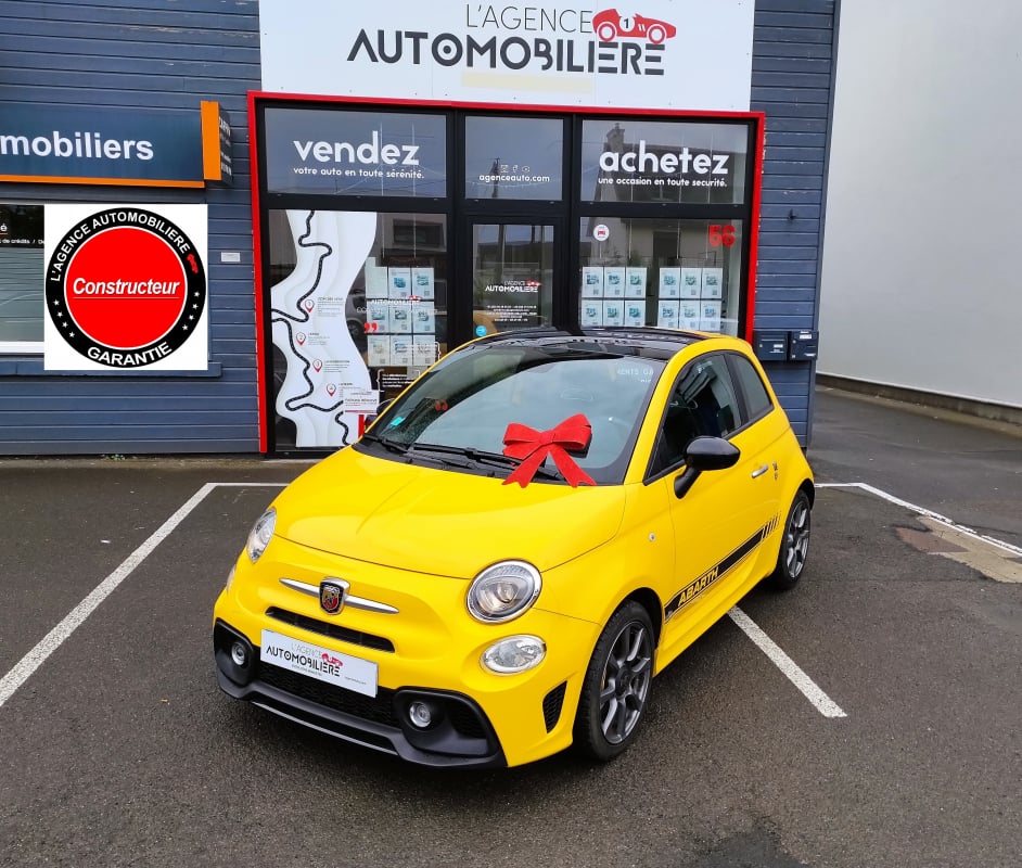 Abarth 500 1.4 Turbo T-Jet 145ch 595 jaune MODENA — 1