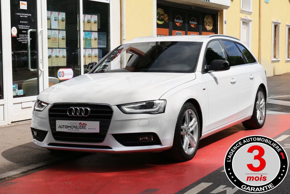 Audi A4 Avant Ph 2 2.0 TDI 143 S Line Multitronic 8 (Origine FR, BT, int S-Line...) — 1