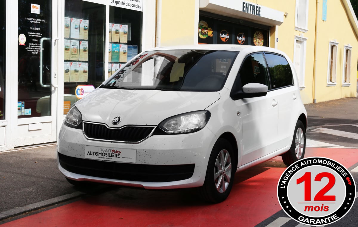 Skoda Citigo 1.0 75 Clever 5 Portes (1ère main, Bluetooth, Vitres teintées...) — 1