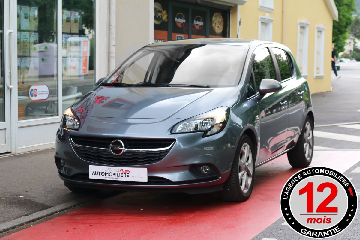 Opel Corsa V 1.4 Turbo 100 Excite 5P CG Comprise (1ère main, CarPlay, Camera de Recul...) — 1
