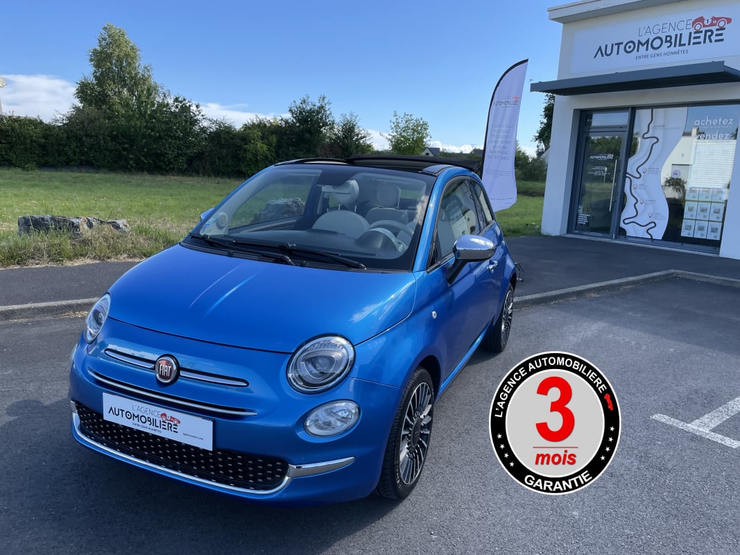 Fiat 500 FIAT 500 CABRIOLET 105 CV MIROR BOITE 6 RAPPORTS — 1