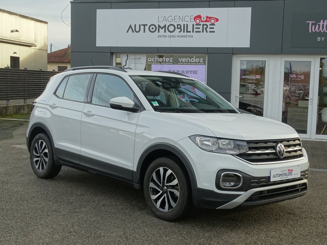Volkswagen T-Cross 1.0 TSI 110 CH ACTIVE - CAMERA CHARGEUR INDUCTION BVM6 — 1