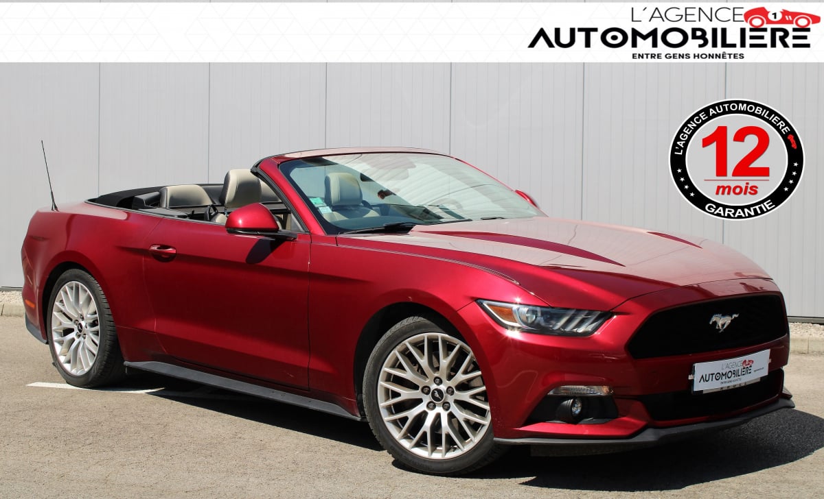 Ford Mustang Cabriolet 2,3 317cv "pas de malus" — 1