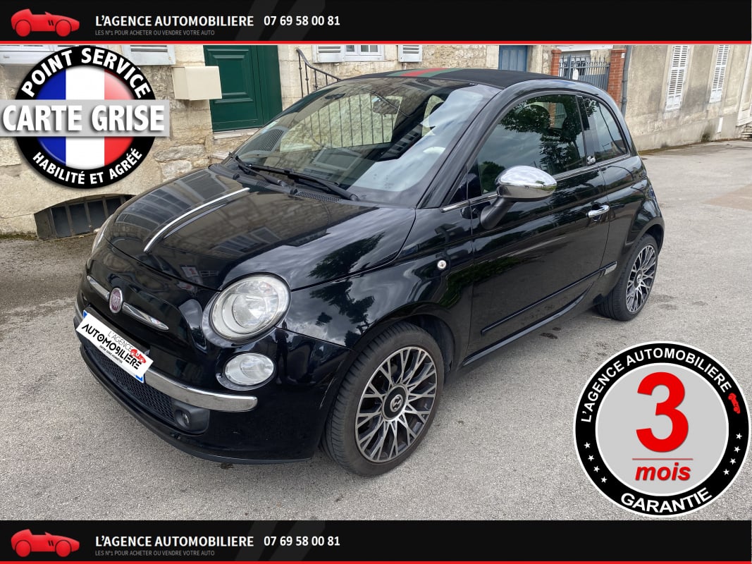 Fiat 500 0.9 TwinAir S&S 85 CV CH GUCCI GAR 3 MOIS — 1