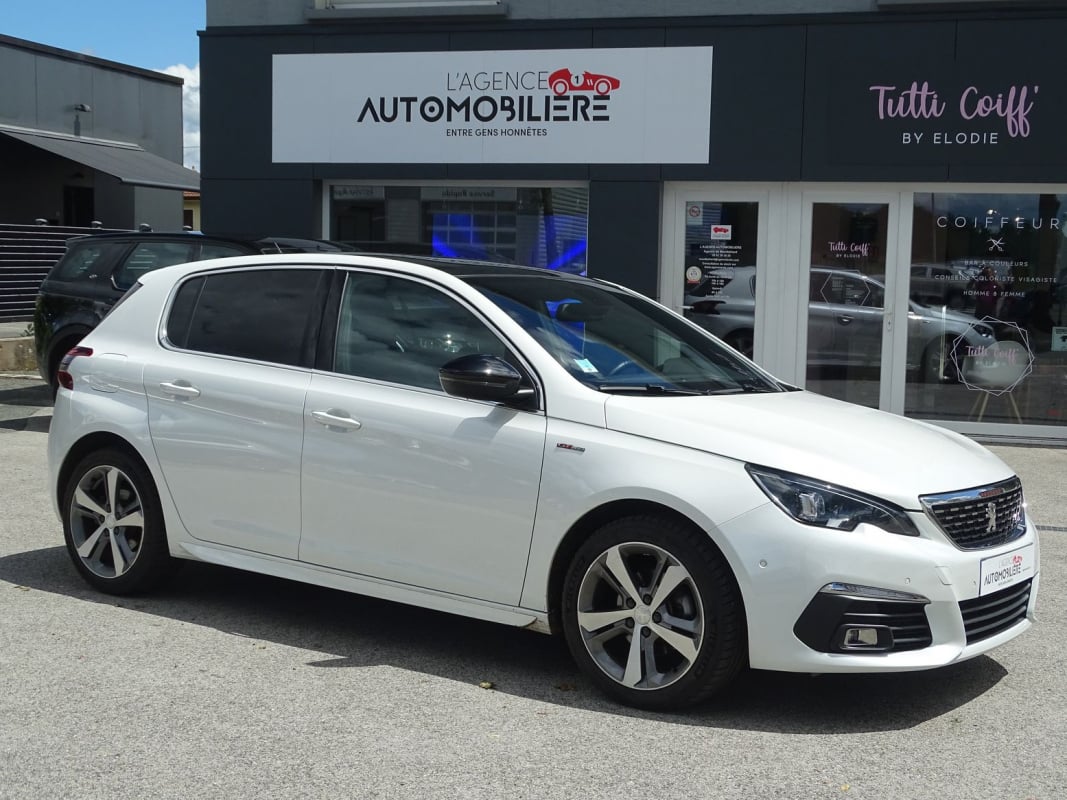 Peugeot 308 1.2 PURETECH 130 CV GT LINE EAT8 TOIT PANORAMIQUE — 1