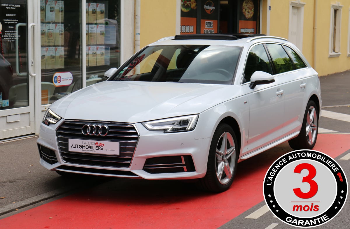 Audi A4 AVANT 2.0 TDI 150 S LINE S-TRONIC 7 (Toit ouvrant, Virtual, Hayon élec.) — 1