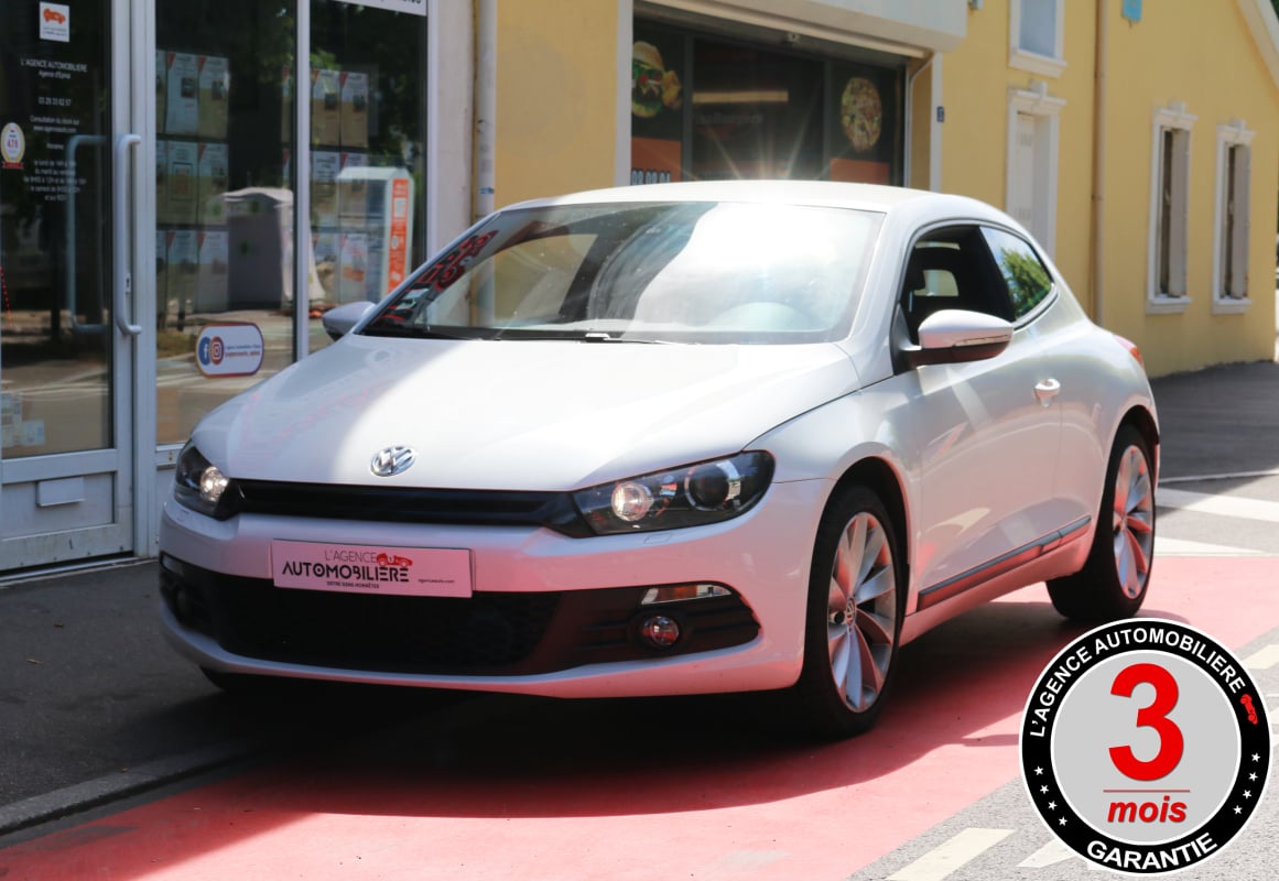 Volkswagen Scirocco 2.0 TDI 140 SPORTLINE DSG6 (Origine France, Carnet VW, JA18") — 1