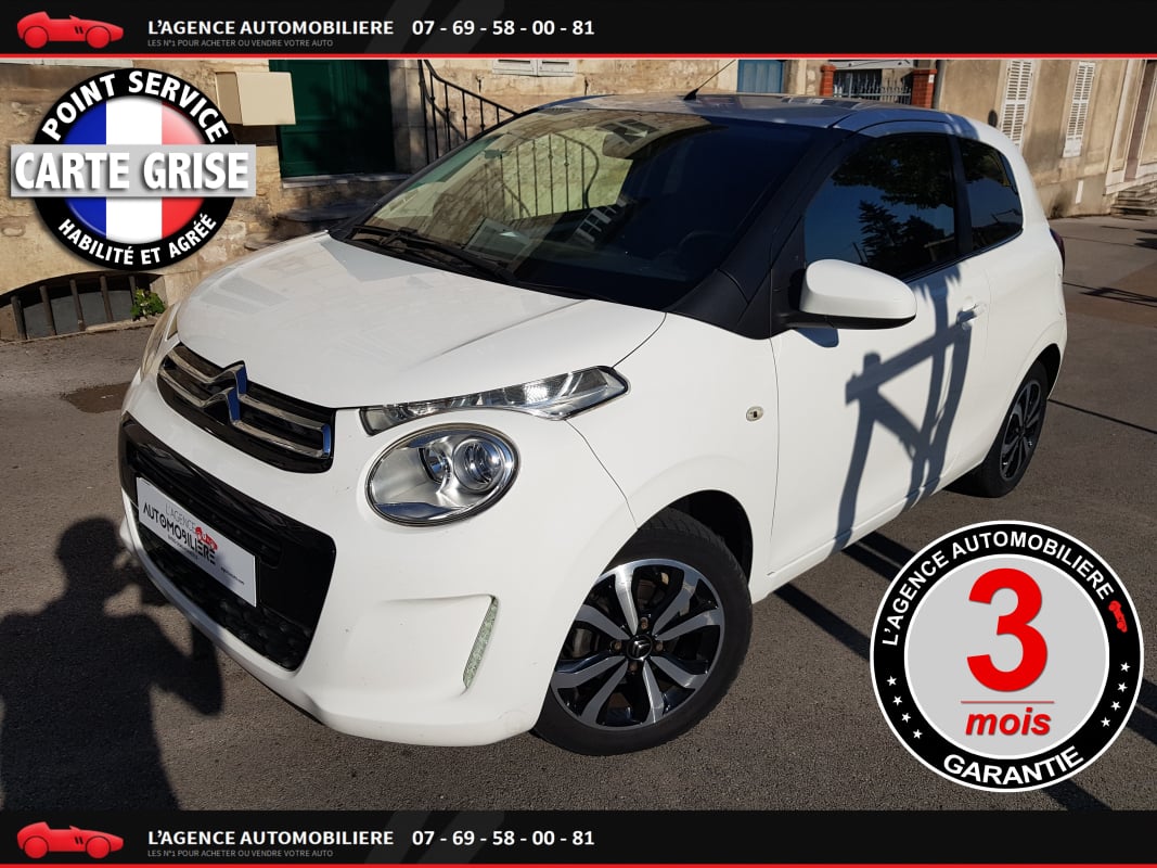 Citroen C1 (B4) 3 Portes 1.0 VTi SHINE 12V 69 CV CH 3 MOIS — 1