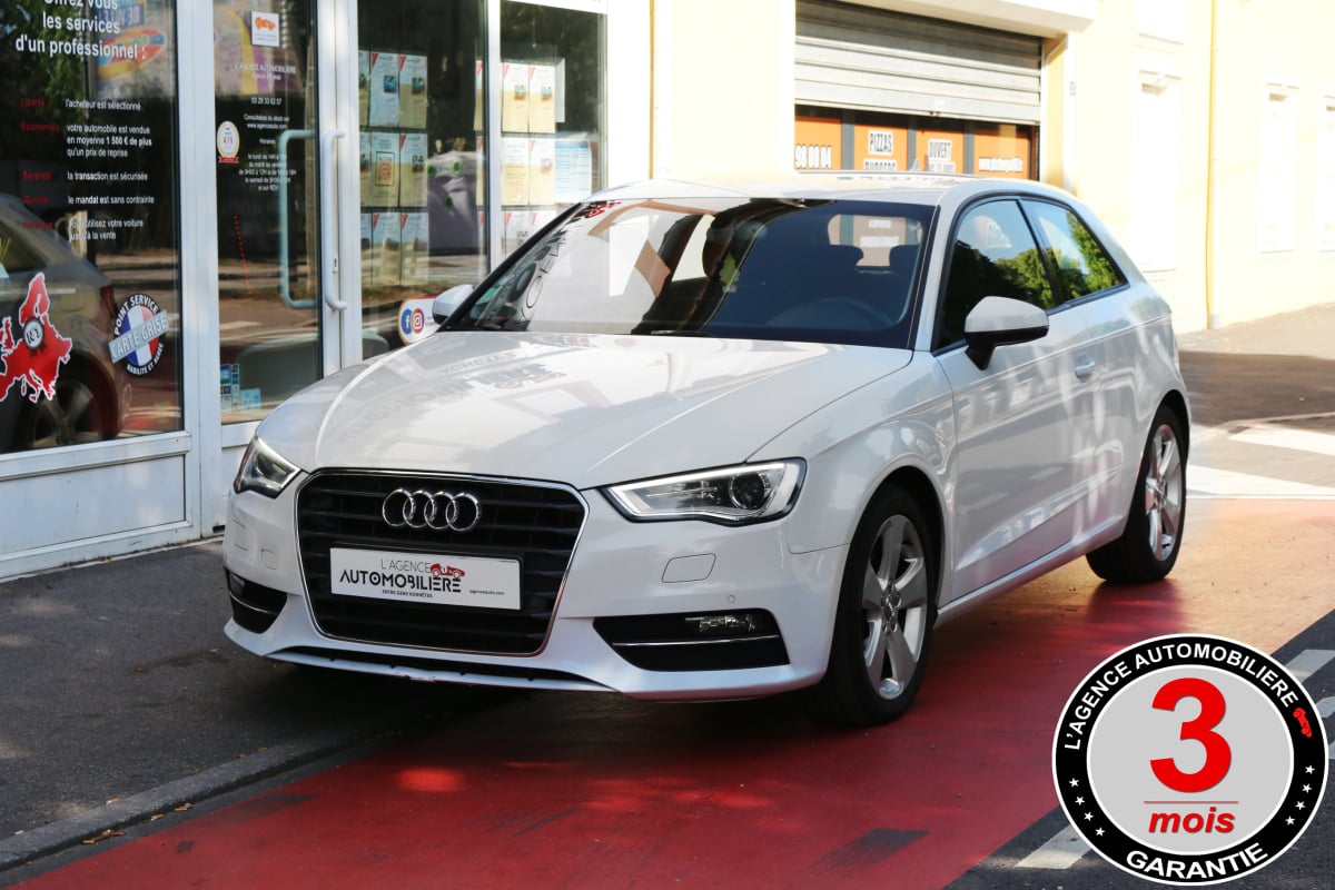 Audi A3 2.0 TDi 150 AMBITION LUXE BVM6 (Origine France, Volant Méplat, GPS, BT...) — 1