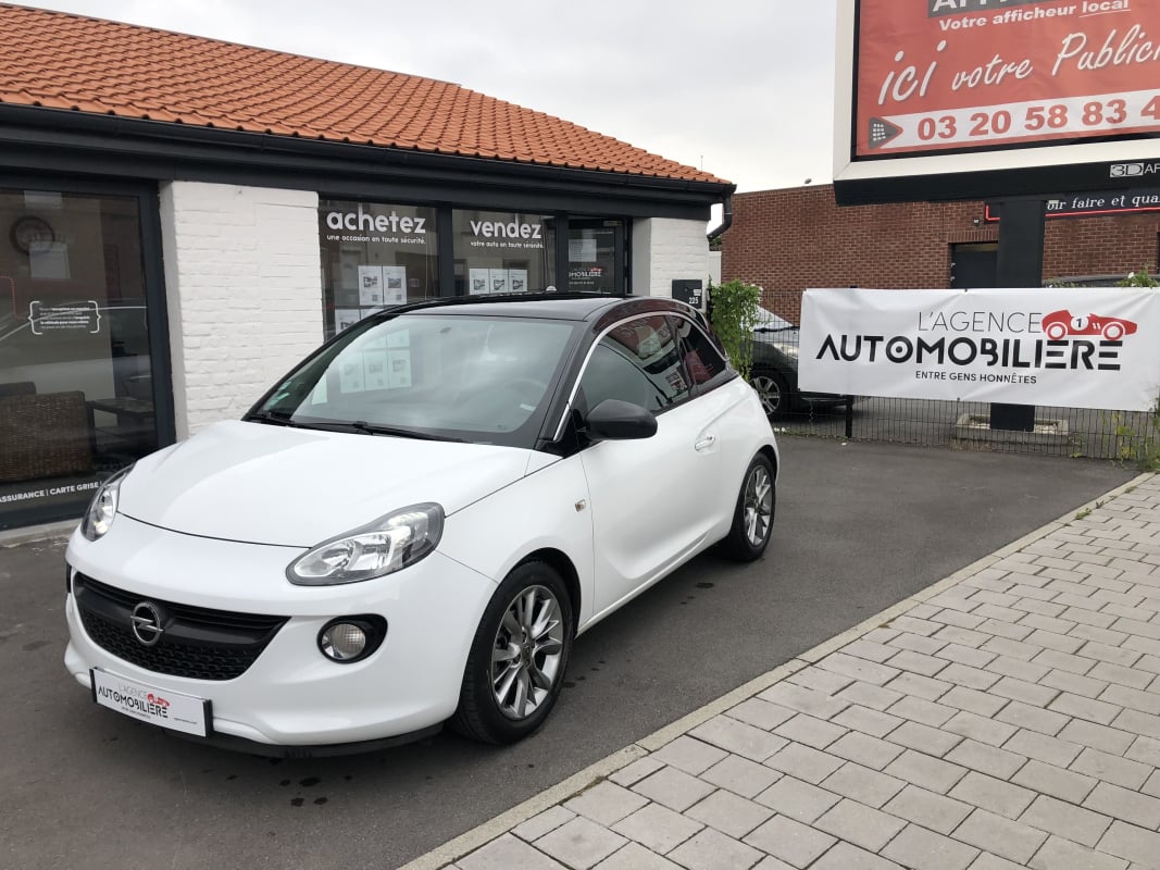 Opel Adam 1.4 TWINPORT 87 S/S GLAM TOIT PANORAMIQUE — 1