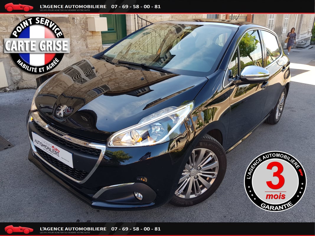 Peugeot 208 I Phase 2 ALLURE 5 Portes 1.6 Blue HDi S&S 100 CV CH GAR 3 MOIS — 1