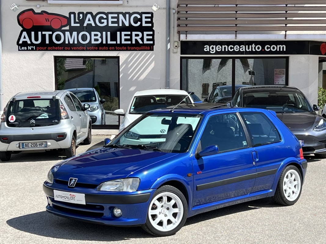 Peugeot 106 S16 1.6 120 ch GTI CARNET — 1