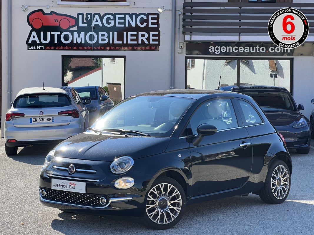 Fiat 500 1.2 69 ch ROCKSTAR toit panoramique — 1