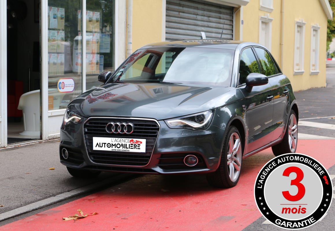 Audi A1 SPORTBACK 1.6 TDI 90 S LINE BVM (Origine France, Bluetooth....) — 1