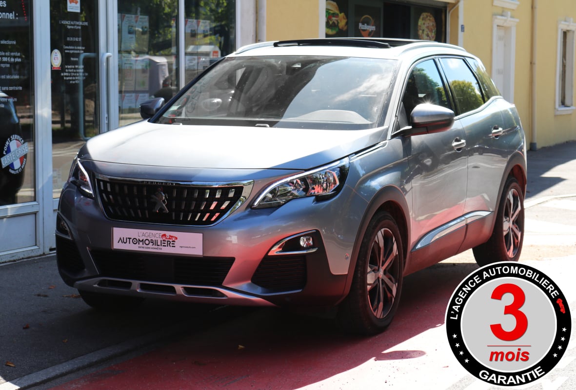 Peugeot 3008 Ph.II 1.5 BlueHDi 130 Allure (1ère main, Toit ouvrant, Grip Control...) — 1