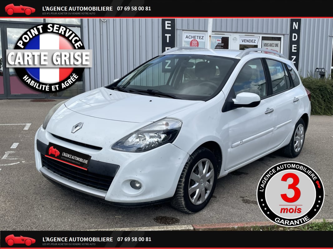 Renault Clio III Estate Phase 2 1.5 dCi eco2 75 cv ch — 1