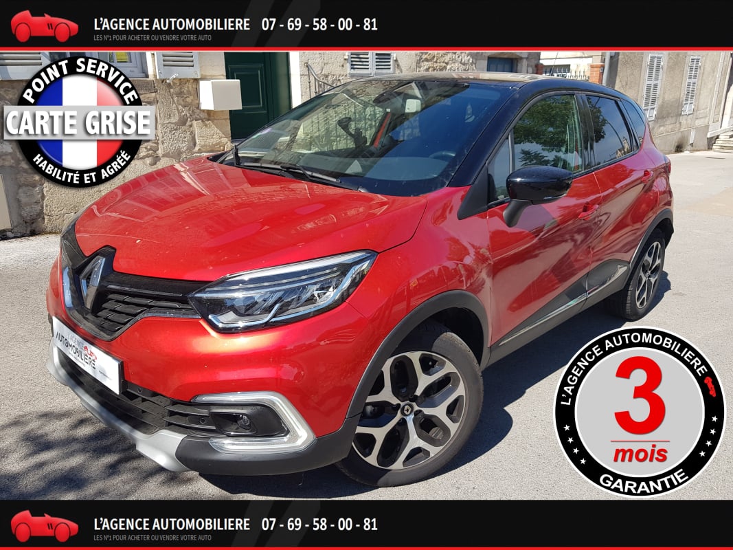 Renault Captur I phase 2 1.3 TCe 16V EDITION RED LIMITE GPF EDC 150 CV CH Boîte auto GAR 3 MOIS — 1