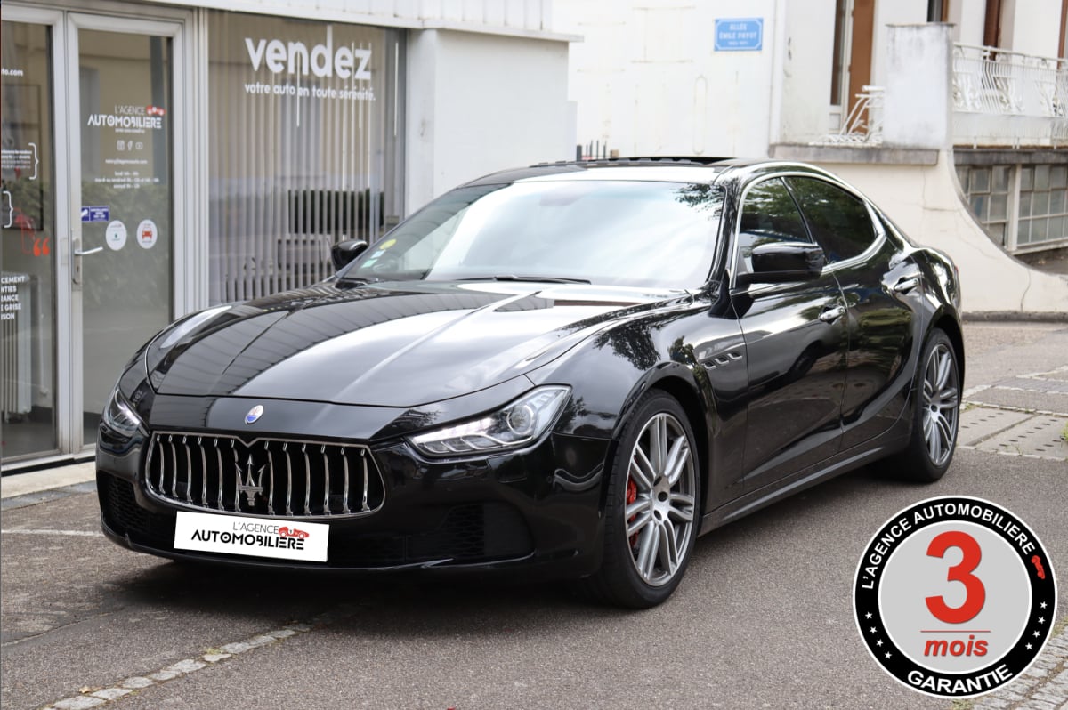 Maserati Ghibli III 3.0 V6 275 BVA8 (Origine France, 2ème Main, Suivi Maserati Exclusif...) — 1