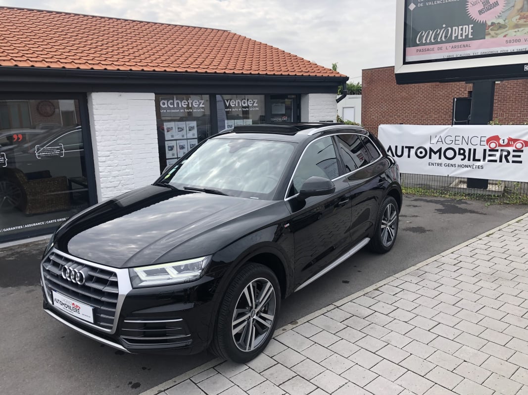 Audi Q5 (2) 2.0 TDI 190 S LINE S TRONIC 7 TOIT PANORAMIQUE — 1