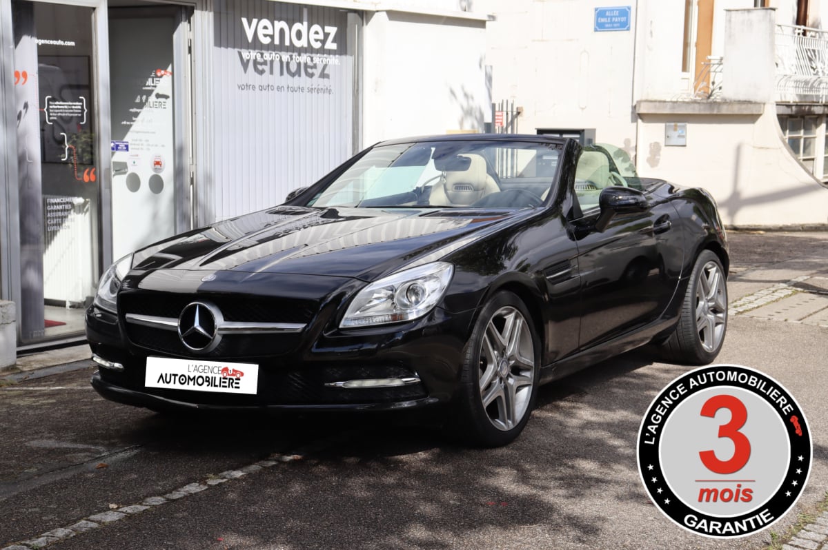 Mercedes-Benz SLK 200 (172) 1.8i BlueEFFICIENCY 184 BVM6 (Origine France, 2ème Main, Km certifiés...) — 1