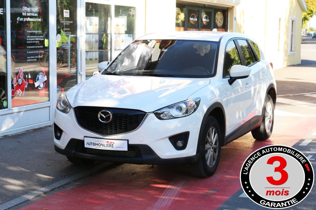 Mazda CX-5 2.2 TDI 150 Skyactive BVA6 (GPS, démarrage sans clé, Radar de stat. AR...) — 1