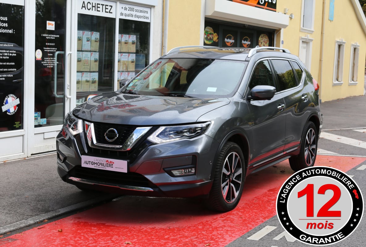 Nissan X-Trail 1.6 dCi 130 TEKNA 7 PLACES XTRONIC (Tête haute, Toit ouvrant, Sièges chauffant AV & AR...) — 1